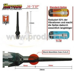 Harrows H-Tips 2BA Weiss (250 Stück)
