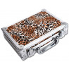 Karella - Dartkoffer Alu PAK Luxus, Farbe Alu LEOPARD