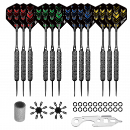 Q-Max - Dartset 72 Teile