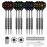 Q-Max - Dartset 72 Teile