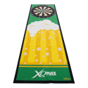 Q-MAX - Dartmatte BIER GRÜN GELB 80
