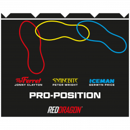 Red Dragon - Dartmatte Pro Position