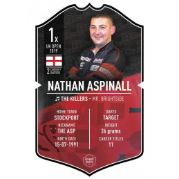 Ultimate Darts Card - Nathan Aspinall