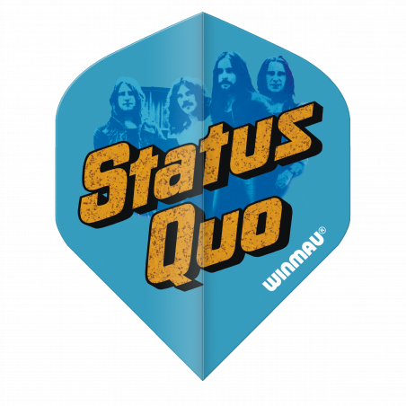 Winmau - Rock Legends Status Quo Blue Logo