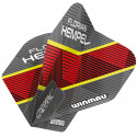 Winmau - Prism Delta Florian Hempel Grey & Red Flight