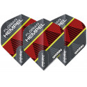 Winmau - Prism Delta Florian Hempel Grey & Red Flight
