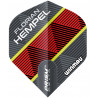 Winmau - Prism Delta Florian Hempel Grey & Red Flight