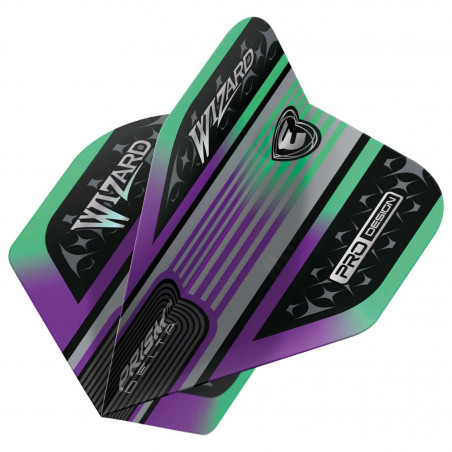 Winmau - Prism Delta Simon Whitlock Rainbow & Silver