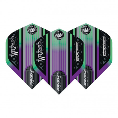 Winmau - Prism Delta Simon Whitlock Rainbow & Silver