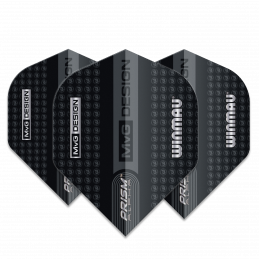 Winmau - Michael van Gerwen Logo Black & Grey 2