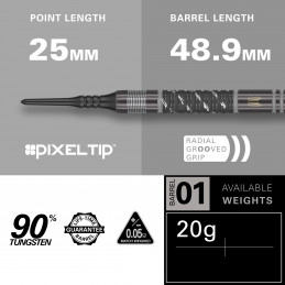 TARGET - Dimitri van den Bergh Echo - Softdart