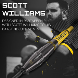 TARGET - Scott Williams Black - Steeldart