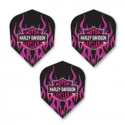 Harley Davidson - Pink Flames - Standart