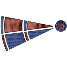 Bulls - Universum Segments Set Blue/Red Boards