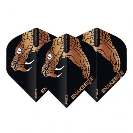 Red Dragon - Peter Wright Snakebite Black & Bronze Snake