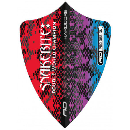 Red Dragon - Peter Wright Snakebite Freestyle Rot