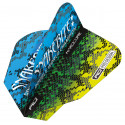 Red Dragon - Peter Wright Snakebite V-Standard Snakeskin Grün-Blau