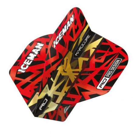 Red Dragon - Premium Gerwyn Price - Graffiti Rot Gold