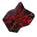 Red Dragon - Premium Gerwyn Price - Snowflake Rot Schwarz