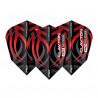 Red Dragon - Jonny Clayton V-Standard Schwarz und Rot Tribal