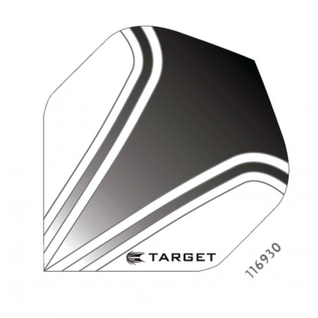 TARGET Flight Set (3 Stk) Standard Polyester Vision PRO SERIES BLACK (New 2012)