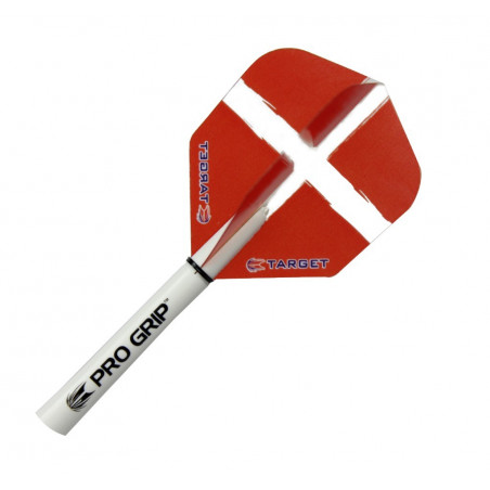 TARGET Flight Set (3 Stk) Standard Polyester Vision RED ST GEORGE