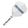 TARGET Dart Flights - Target Azzurri - Pro 100 Flights - Extra Strong - Std - Carrera - Azzurri