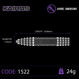 Winmau - Kairos 1522 - Steeldart