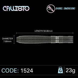Winmau - Callisto 1524 - Steeldart
