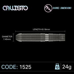 Winmau - Callisto 1525 - Steeldart