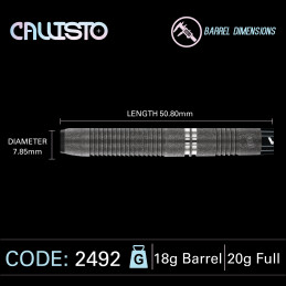 Winmau - Callisto 2492 - Softdart