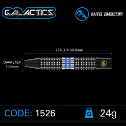 Winmau - Galactics - Steeldart