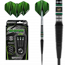 Winmau - Sniper Black 1529 - Steeldart