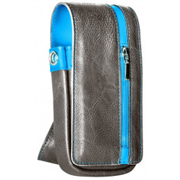 TARGET COMPACT GREY/BLUE WALLET