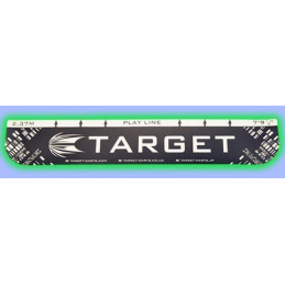 TARGET Throw Line  Dart Abwurflinie Flureszent 2013