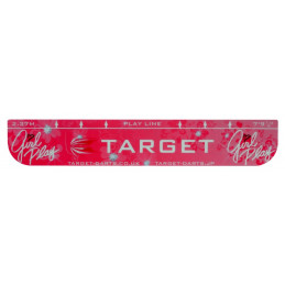 TARGET Throw Line Play Dart Abwurflinie Girl