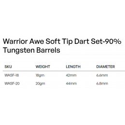 Shot - Warrior Awe - Softdart