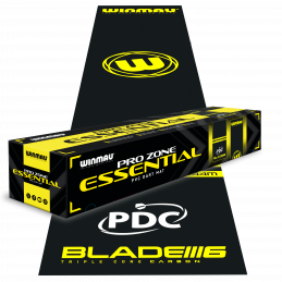 Winmau - Pro Zone Essential PVC Dart Mat (Gummimatte)