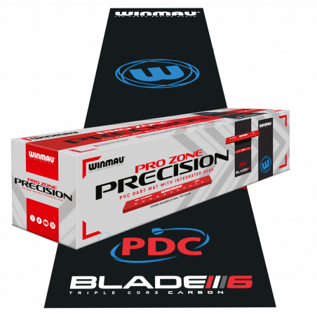 Winmau - Pro Zone Essential PVC Dart Mat (Gummimatte)