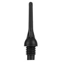 swissDART - Gummiadler Spitzen Kurz  1/4" Schwarz (1000 Stück)