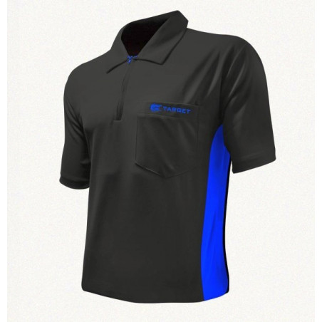 TARGET Coolplay Hybrid Dartshirt schwarz/blau XL
