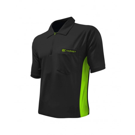 TARGET Coolplay Hybrid Dartshirt schwarz/grün L