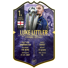 Ultimate Darts Card - Luke Littler