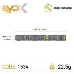 Winmau - Michael van Gerwen EVO X - Steeldarts
