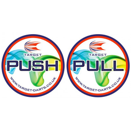 TARGET Push/Pull Stickers