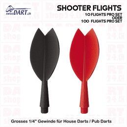 swissDART - Shooter Flights 1/4" (10 Stück)