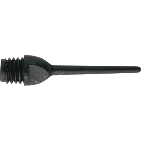 swissDART - Tufflex 2 Spitzen 1/4" Schwarz (1000 Stück)