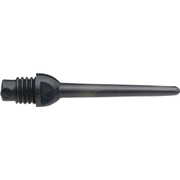 swissDART - Tufflex 2 Spitzen 2BA Schwarz (1000 Stück)