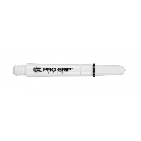 TARGET Nylon-Schaft-Set Pro Grip Spin Shafts 40.5mm Weiss