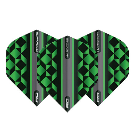 Red Dragon - Green & Black Geometric Hardcore Radical Standard
